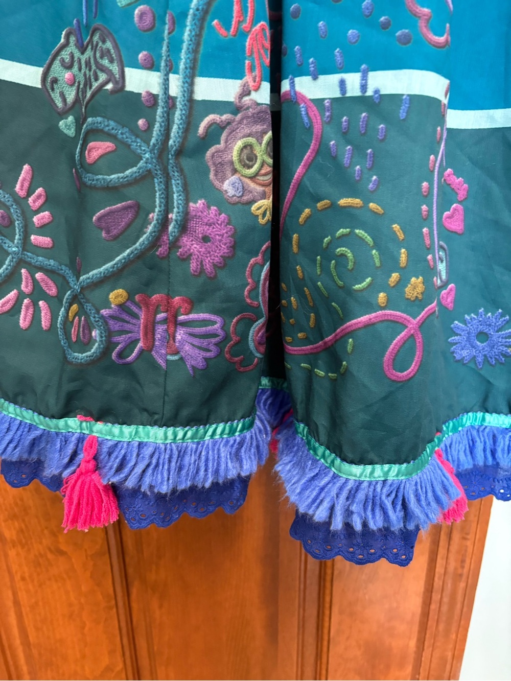 Encanto Maribel Dress. Disney brand. Worn 1 time for an event. Fits size 8-10. - Picture 3 of 3